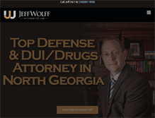 Tablet Screenshot of jeffwolff.com